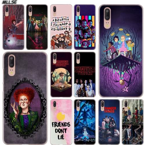 Should stay should Stranger Things Fashion Hard Case Cover for Huawei P30 P20 P10 P9 P8 Lite 2017 P30 P20 Pro Mini P Smart 2019