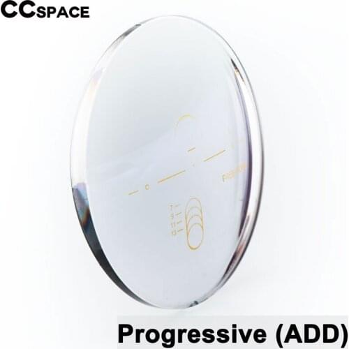 A Pair Of Optical Lens Progressive Multi-focus GREEN-EMI Myopia Presbyopia Scratch-resistant 1.56 1.61 1.67 1.74 Index