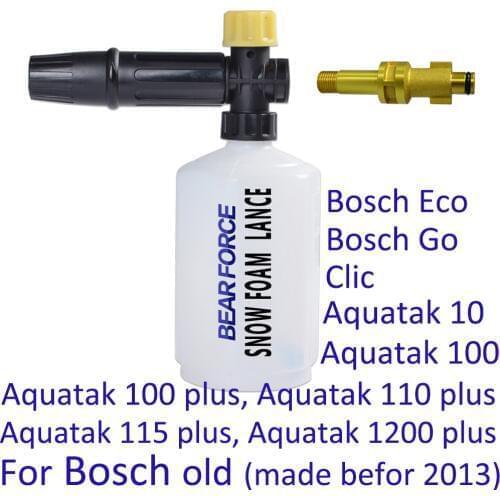 Pressure Washer Foam Lance High Pressure Soap Foamer Snow Foam Sprayer Foam Gun Nozzle Foam Generator Car Foam Clean for BOSCH