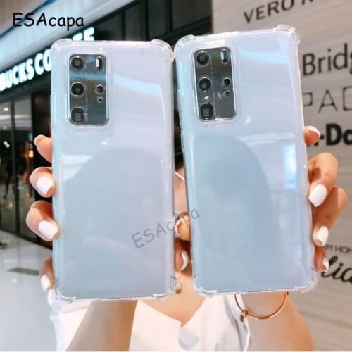 For Samsung Galaxy M31S Case Transparent Protection Lens Airbag TPU Phone Case For Samsung A52 A72 M31 5G Silicone Back Cover