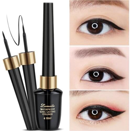1 Pcs Black Eyeliner Quick Dry Sweatproof Not Blooming Natural Look Long-lasting Eye Cosmetics Makeup Maquillage Femme TSLM1