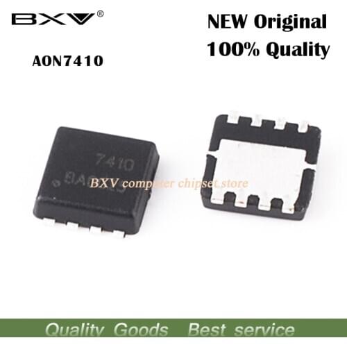 10pcs AON7410 AO7410 7410 QFN-8 new original laptop chip free shipping