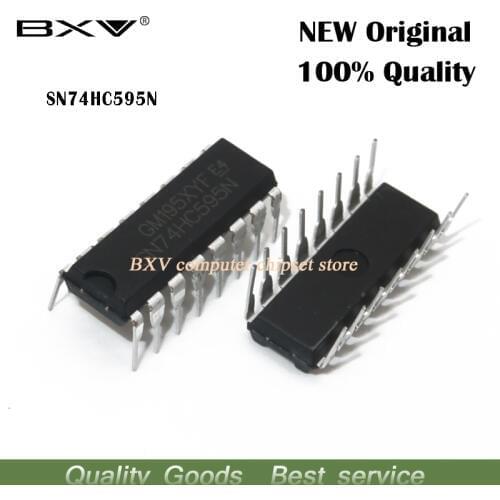10PCS SN74HC595N DIP16 SN74HC595 DIP 74HC595N 74HC595 new original IC