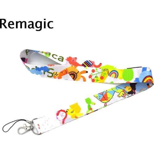 20pcs Alpaca llama 90s animal meme kids couple funny Neck Strap Lanyards ID badge card holder keychain Mobile Phone Strap Gifts