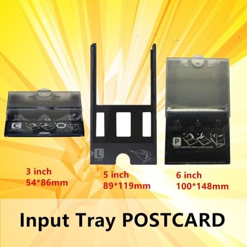 6 inch 3 inch 5 inch Paper Input Tray Assembly PAPER PICKUP TRAY for Canon Selphy CP1200 CP1300 CP910 CP900 printer POSTCARD