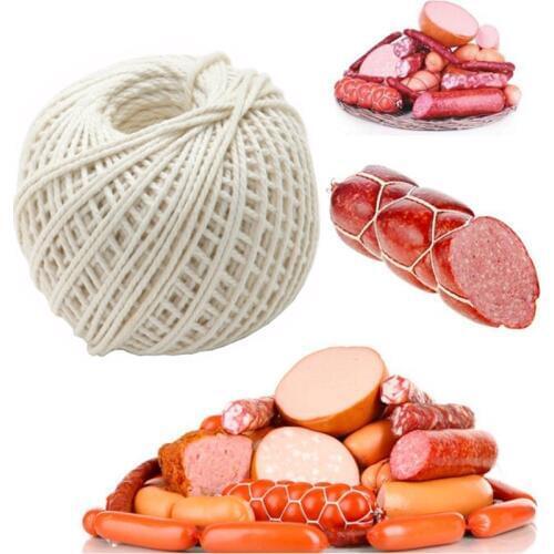 70M 220-Feet Cooking Butchers Strings Cotton Twine Meat Prep Trussing Turkey Strings Kitchen Meat Poultry Roasting Strings Rope