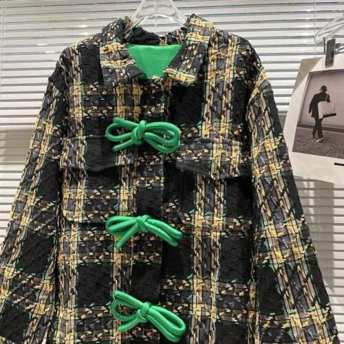 Женские твидовые пальто Bonnielottie China At AliExpress