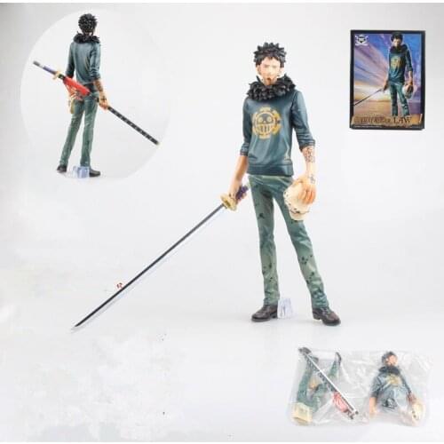 Anime one piece trafalgar law after 2 years pvc action figure collection model Toy