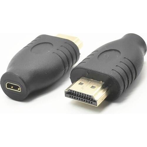 HDMI-compatible HDMI Male to Micro HDMI Female Adapter