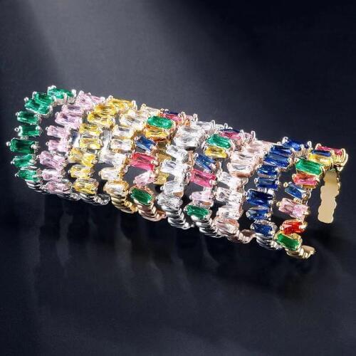 HIBRIDE Dropshipping Pear Cut AAA Cubic Zirconia Stone Adjustable Women Rings Geometric Shape Party Finger Ring R-193