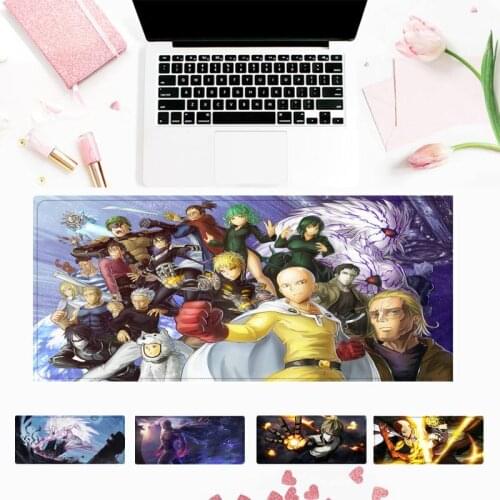 Cartoon One-PunchMan Gaming Mouse Pad Laptop PC Computer Mause Pad Desk Mat For Big Gaming Mouse Mat For Overwatch/CS GO