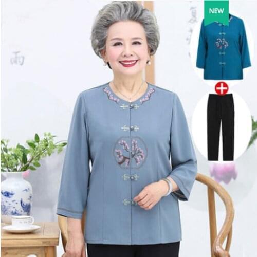 Женские рубашки с вышивкой 蒙跃 China At AliExpress