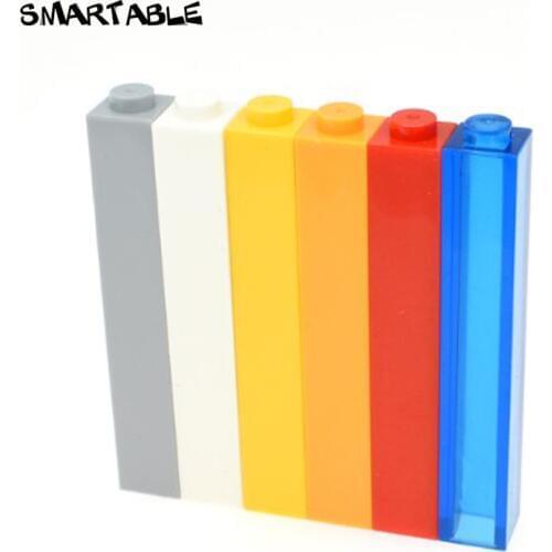 Smartable Brick 1x1x5 Building Block MOC Parts Toys For Kids Christmas Gift Educational Compatible Major Brands 2453 50pcs/lot