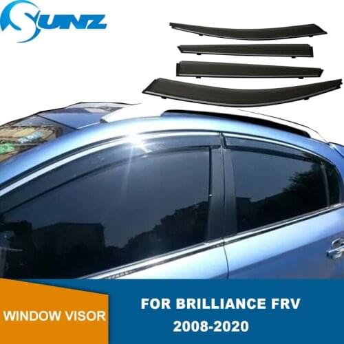 Window Visor For Brilliance FRV 2008 2009 2010 2011 2012 2013 2014 2015 2016 2017 2018 2019 2020 Weathershields SUNZ