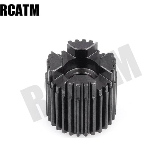 Metal Reinforced Steel 28T Gearbox Teeth for 1/10 RC Crawler Car Axial Scx10 III Ax103007