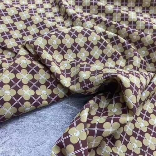 Fashion Silk Fabric Luxury High-end Big-name 18 Mumi Stretch Crepe De Chine Dress Shirt Clothing Mulberry Silk Fabric