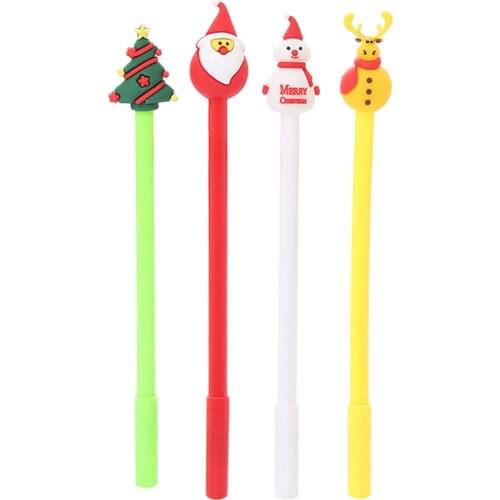 Neutral Pen Cute Cartoon Christmas Series Students Pen Christmas Stationery School Office Supplies Stationery Kimetsu No Yaiba