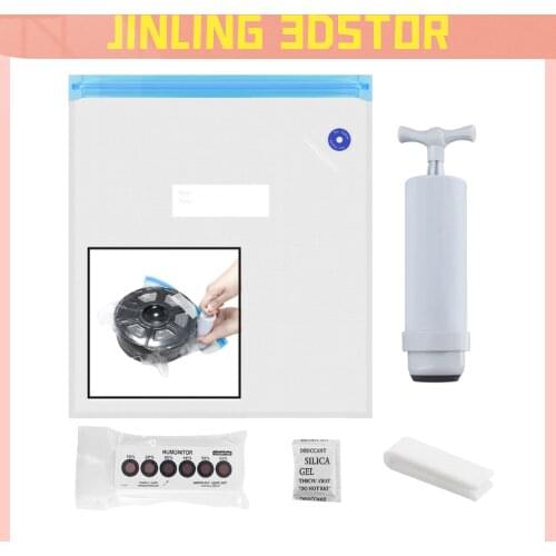 Twotrees 3D Print PLA ABS TPU PETG Filament Vacuum Bag Filament Dryer Keep Dry To Avoid Consumable Moisture for 3D Printer Parts