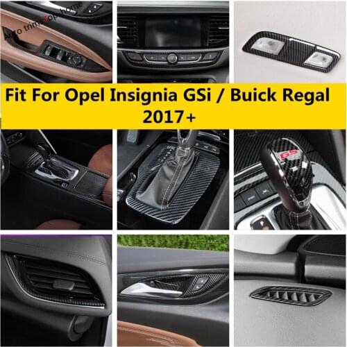 For Opel Insignia GSi / Buick Regal 2017 - 2021 Window Lift Air AC Outlet Vent Gear Shift Reading Light Cover Trim Accessories