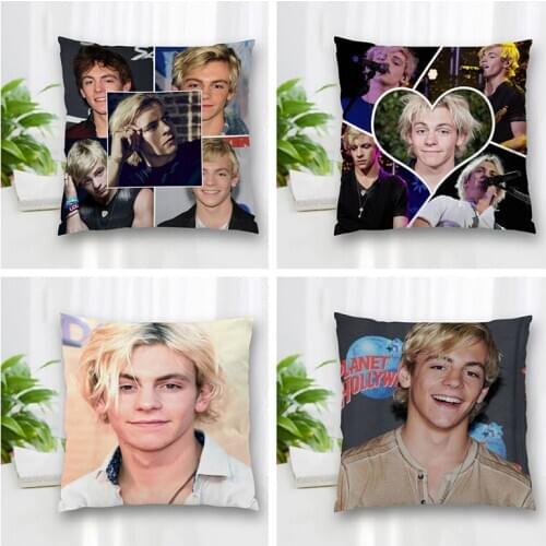 High Quality Custom Ross Lynch Square Pillowcase Zippered Bedroom Home Pillow Cover Case 20X20cm 35X35cm 40x40cm