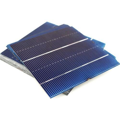 50pcs 78 x 77 mm DIY Solar Battery Charger Painel Solar Panel DIY Solar Cells Polycrystalline Photovoltaic Module