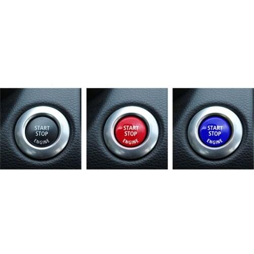 1PC Car Engine Start Stop Switch Button Replace Cover For BMW 1 series E81 E87 2007 2008 2009 2010 2011