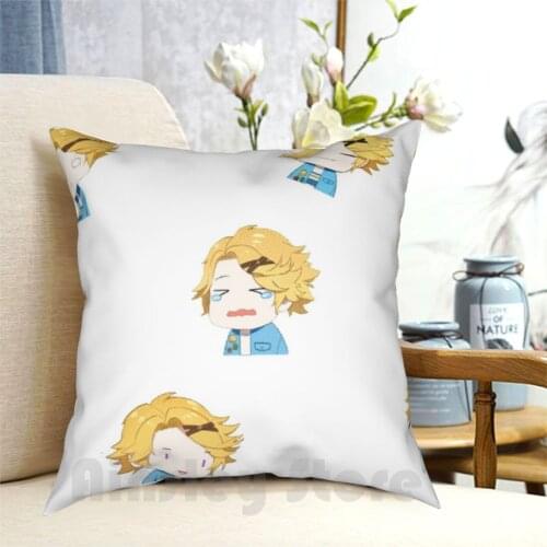Mystic Messenger Yoosung Lolol Pillow Case Printed Home Soft Throw Pillow Mystic Messenger Mysticmessenger Game Manga