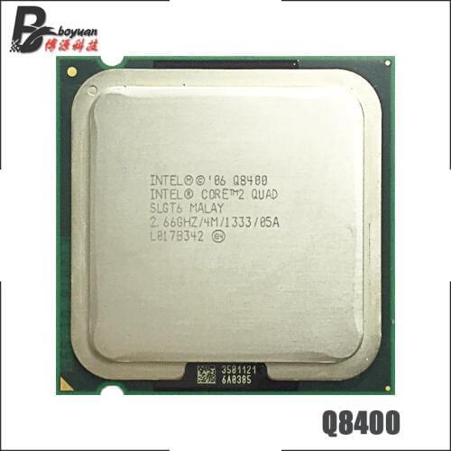 Intel Core 2 Quad Q8400 2.6 GHz Quad-Core CPU Processor 4M 95W 1333 LGA 775