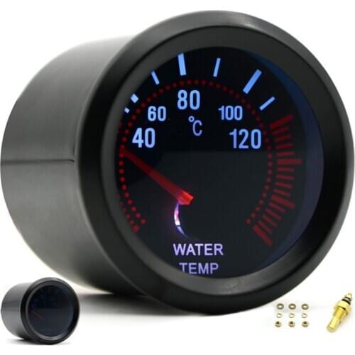 Digital Water temperature guage Meter With Sensor 12V DC Metal And ABS 2 Inch
