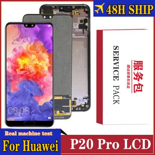 Original OLED Screen for Huawei P20 Pro LCD Display Digitizer Assembly Touch Display Apply to Huawei P20 pro Display CLT-L09
