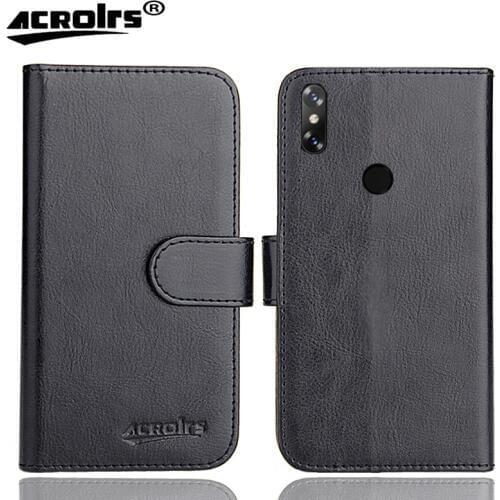 Doogee Y8 Plus Case 6 Colors Dedicated Leather Exclusive Special Crazy Horse Phone Cover Cases Credit Wallet+Tracking