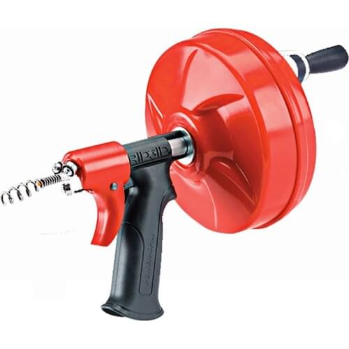 Electric or Manual Household Sewer Dredging Machine Toilet Sewer Cleaning Tool 7.5M