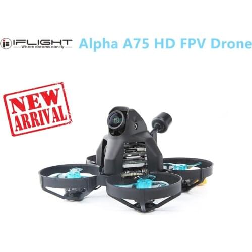 2021 New iFlight Alpha A75 75mm HD Whoop with Caddx Nebula Nano Digital HD System /SucceX-D 20A Whoop F4 AIO FC/X1103 Motor