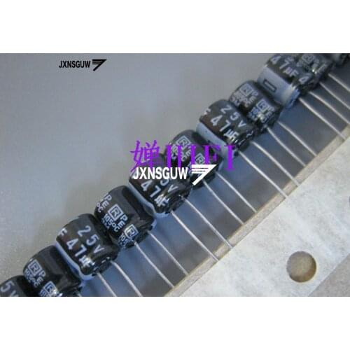 20PCS NEW RUBYCON MH7 25V47UF 6X7MM Aluminum electrolytic capacitors 47uF/25v 105 degrees 47UF 25V