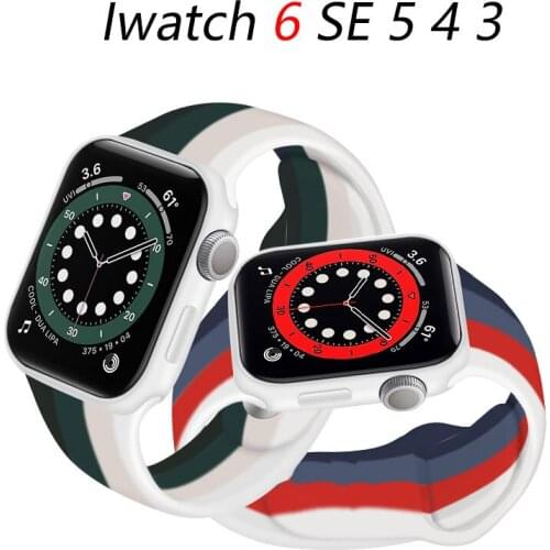 Strap For apple watch band 44mm 40mm 42mm 38mm apple watch strap bracelet for iwatch series 6 SE 5 4 3
