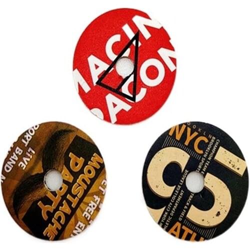 GISAEV Spin Record Player Replacement Aromatherapy Tablets Car Air Freshener Perfume Tablets Round Scented Paper Wholesale