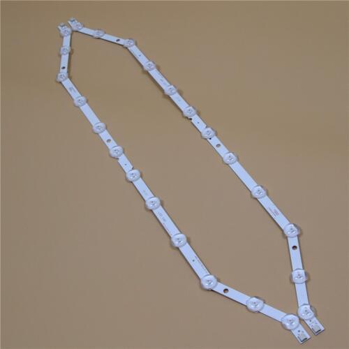 32inch TV LED Light Bars For Samsung UE32EH5007KXKZ UE32EH5007KXRU UE32EH5007KXUA Backlight Strips Kit 12 LED Lamps Lens 2 Bands