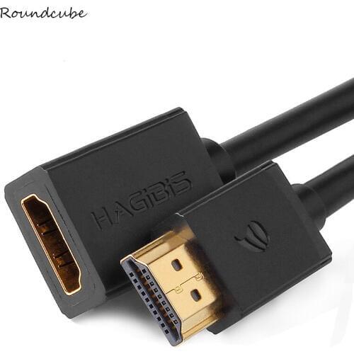 HDMI extension cable 4K*2K 3D HDMI male to female extender for Computer/HDTV/Laptop/Projector in audio video Cable 0.5/1/2/3/5m