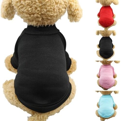 Pet Dogs Clothes Puppy Coat for Small Dog Hoodies Winter Warm Dog Coat Dogs Clothes Coral Fleece Dog Sweatshirt Pet Supplies