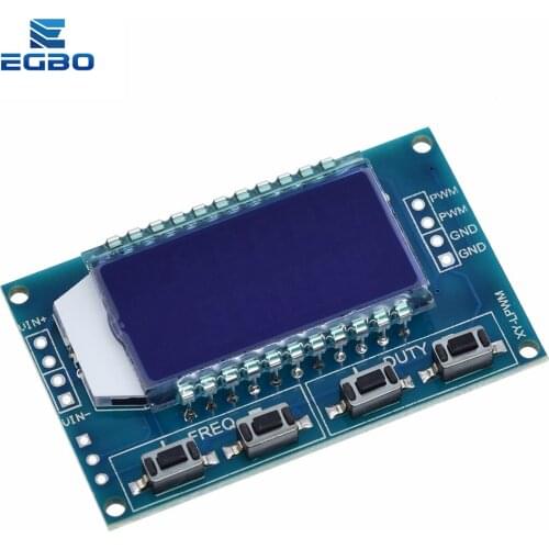 1PCS 1Hz-150Khz Signal Generator PWM Board Module Pulse Frequency Duty Cycle Adjustable Module LCD Display 3.3V-30V 1Hz - 150Khz