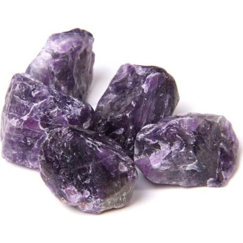 50 G Rough Amethys Beads Natural Purple Quart 20-35 mm Irregular Shape Rock Healing Energy Mineral Stone For DIY Making Jewelry