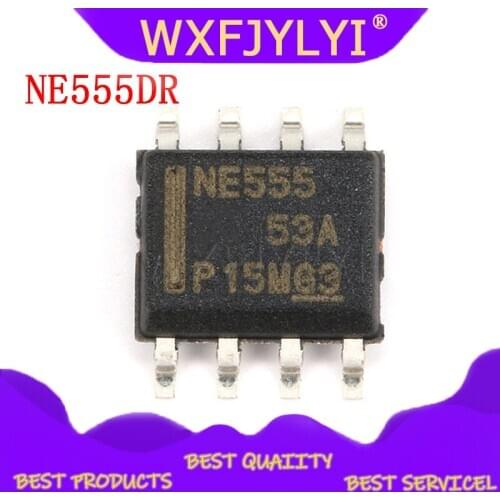50pcs NE555DR NE555D NE555 IC 555 SMD SOP-8