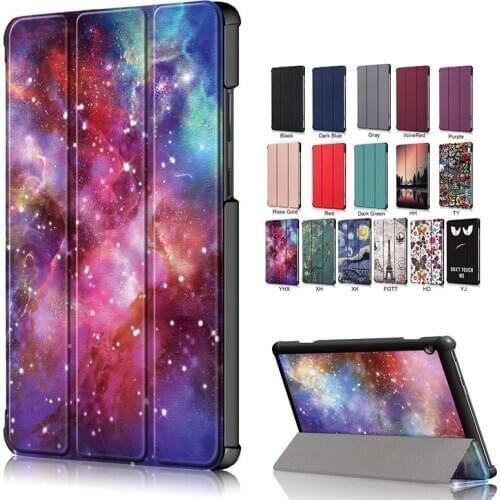 Case For Lenovo Tab M10 FHD Plus 10.3 TB-X606F TB-X606X 10.3" Smart Cover Funda Ultra Slim Magnetic Folding Skin Stand Shell