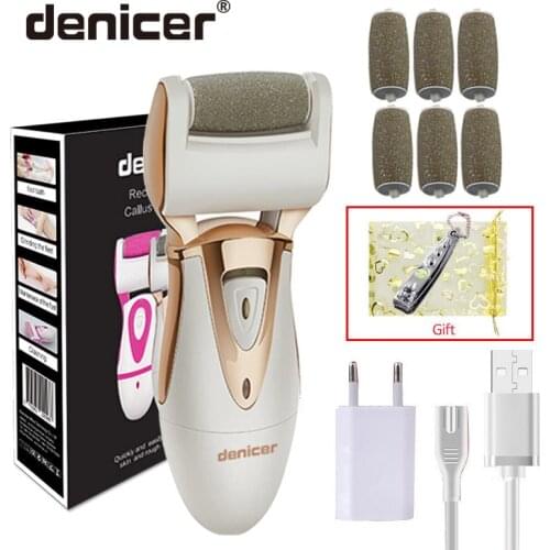Electric callus remover product with good roller heads better remove callous machine for foot pedicure tools