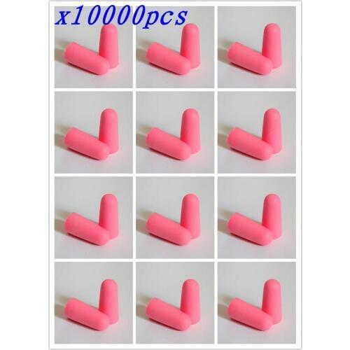 [ Fly Eagle ] TOP QUALITY 10000PCS original 3M 1100 Foam Soft Ear Plugs Noise Reduction Protective Earplugs PINK