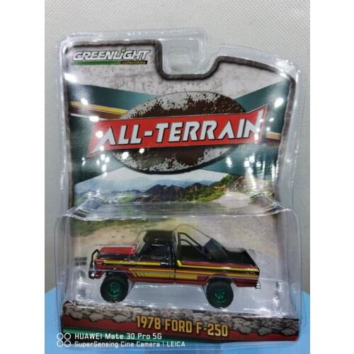 GreenLight 1:64 1978 FORD F-250 35170C Green version Metal Diecast Alloy toy cars Model Vehicles For Children Boys gift hot