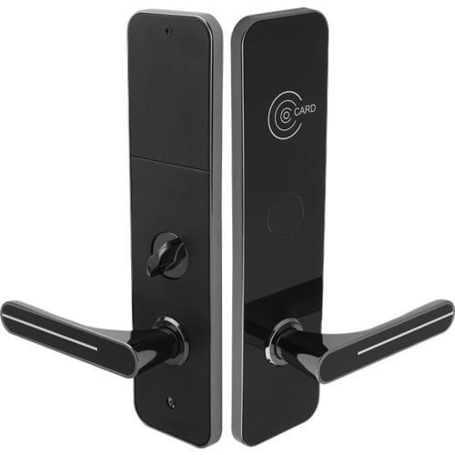 YOHEEN High Security Digital Electric Hotel Lock RFID Card Key Handle Door Access Contrl Intelligent Lock System