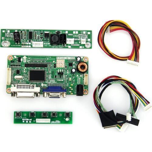 M.RT2261 LCD/LED Controller Driver Board(VGA+DVI) For LP133WX3-TLA6 LTN133AT09 LVDS Monitor Reuse Laptop 1280x800