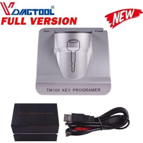 Newest V7.16 TM100 Transponder Key Programmer Full Version Support All Key Lost with 62 Modules Update Online Free Lifetime