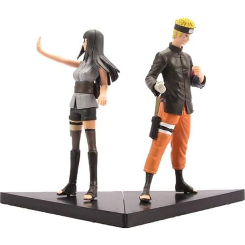 Anime Naruto Figure Hyuga Hinata Uzumaki Naruto Model ornament PVC Action Figure Figurine Statue Model Toy